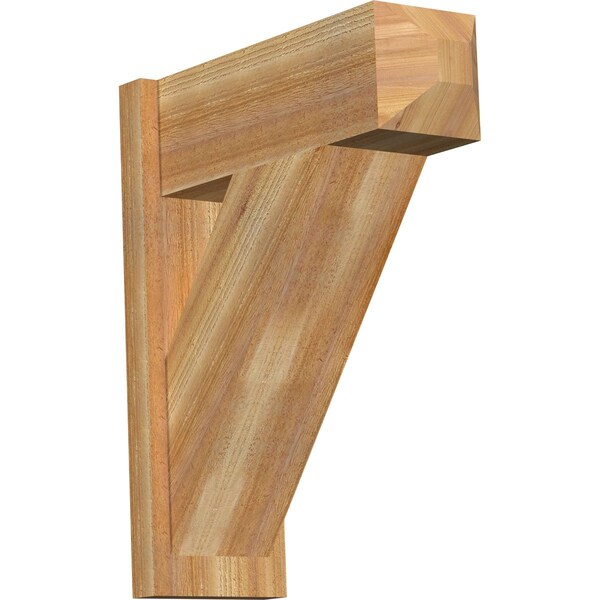 Ekena Millwork Traditional Rough Sawn Craftsman Outlooker, Western Red Cedar, 8"W x 22"D x 26"H OUT08X22X26TRA04RWR - main